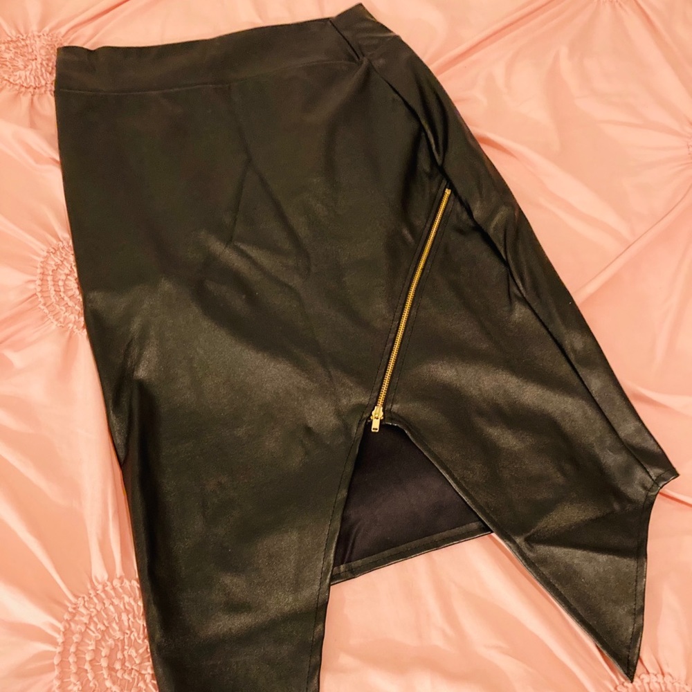 Leather Skirt